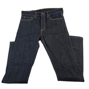 Levi Strauss 510 Jeans Mens 34x34 Dark Wash Slim Fit Denim Pants